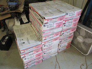 lot 47 image: 25 Boxes of New Vent Ridge Cap