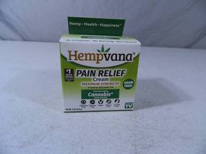 New HempVana Pain Relief Cream
