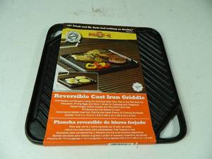 New Reversible Cast Iron Griddle
