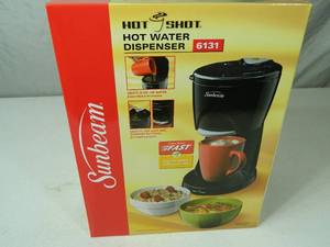 New Sunbeam Hot Shot Water Dispenser