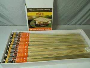 144 New Packs of Marshmallow Sticks