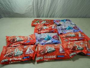 10 New Bags of Hershey Kisses