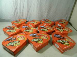 Large Assortment of Snickers, Twix, and Milky Way