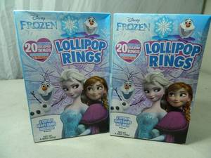 2 New Boxes of Frozen Ring Pops
