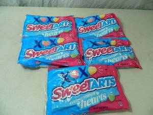 5 New 14 oz Bags of Sweetart Conversation Hearts