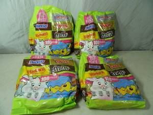 4 New Large Bags of Candy