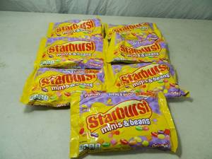 7 New 10 oz Bags of Starburst Mini and Beans
