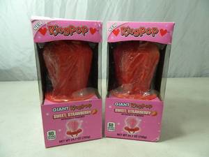2 New Giant Ring Pops