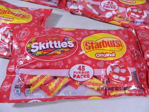 5 New Large Bags of Skittles and Starbursts