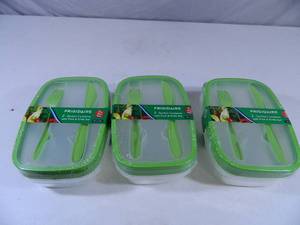 3 New Frigidaire Container Sets