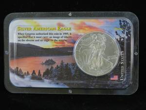 lot 16 image: 2001 1 Ounce US Silver Eagle