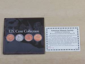 lot 22 image: US Cent Collection - 4 Pennies