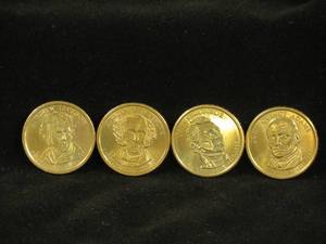 lot 25 image: 2008-D Presidential Dollar Coins