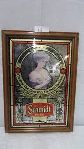 lot 12 image: Schmidt Framed Mirror