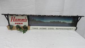 lot 30 image: Hamms Beer Light Sign #616