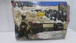 lot 36 image: Vintage 1996 Great Land Holiday Express Train
