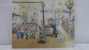 lot 40 image: General Store Tin Sign