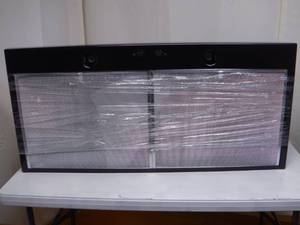 lot 1 image: Broan 42-in Convertible Black Undercabinet Range Hood Shipping scratches see pics.