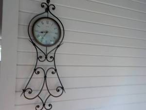 lot 2 image: Wall Clock  works 28 x 11...
