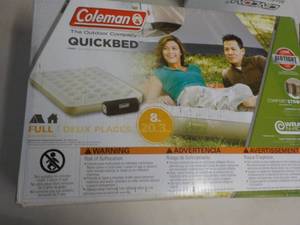 lot 22 image: Coleman Quick bed Full Size...