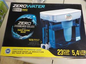 lot 45 image: Zero Water 5 Stage Advanced Filtrat...