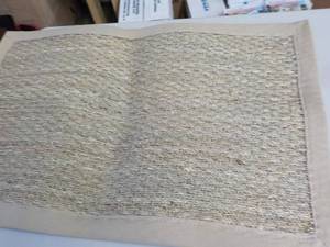 lot 54 image: Seagrass Rug 2 ft x 3 ft Nuloom...