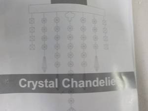 lot 70 image: Crystal Chandelier...
