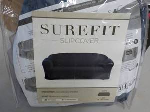 lot 76 image: Surefit Slipcover Sofa Size...