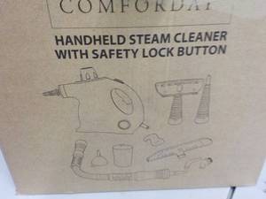 lot 107 image: Comforday Handheld Steam Cleaner...