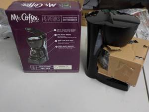 lot 118 image: Mr. Coffee 4 Cup Coffee Pot...