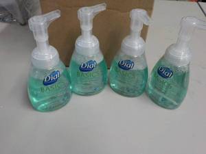 lot 119 image: Box of 4 Dial 7.5 oz Bottles Hand S...