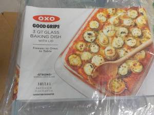 lot 131 image: OXO Good Grips 3 qt Glass Baking Di...