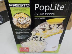 lot 152 image: Presto Electric Hot Air Popper...