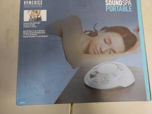 lot 164 image: Homedics Sound Pro Portable...