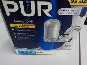 lot 166 image: PUR Stainless Steel Faucet Filtrati...