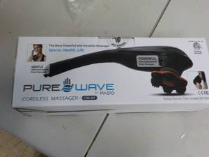 lot 175 image: Purewave Cordless Massager...