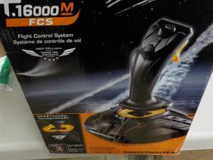 lot 198 image: Thrustmaster Flight Control System...
