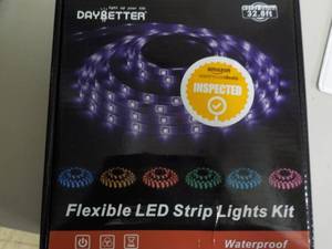 lot 200 image: Flexible LED Strip Light Kit...