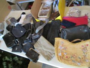 lot 15 image: Huge Lot of Ladies Purses, Eyeglass...
