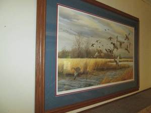 lot 34 image: Maynard Reece Wall Art (1979)...