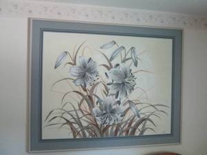 lot 35 image: Large Wall Painting (Miller)...
