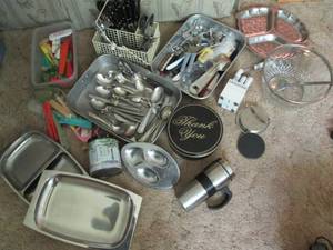 lot 45 image: Large Lot of Kitchen Utensils, & Ot...