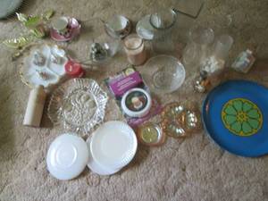lot 51 image: Glassware & Home Dcor Items Some...