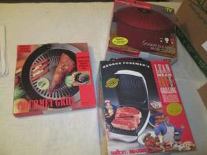 lot 75 image: George Forman Grill, Pasta Cooker, ...