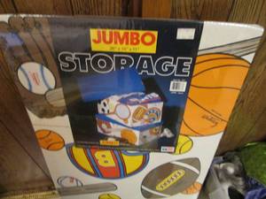 lot 77 image: Jumbo Toy Storage Bin In Plastic ...