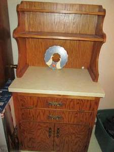 lot 98 image: Wood Cabinet See Photos...