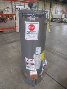 lot 103 image: Rheem Performance Platinum 40 Gal. Tall 36,000 BTU Liquid Propane Tank Water Heater XP40T12HE36U0