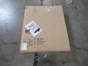 lot 118 image: Furinno Simplistic WalnutBrown End Table (2-Pack) 12127WNBR
