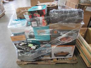 lot 145 image: WHOLESALE MIXED PALLET OF SMALL HOUSEWARES