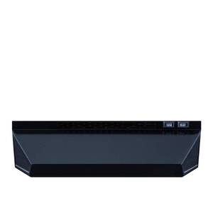 lot 339 image: Summit 20 in. Non-Vented Range Hood in Black, H1720B - Missing Install Hardware.